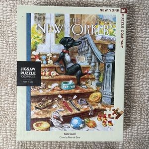 New Yorker Tag Sale puzzle 100 pieces, New York Puzzle Company